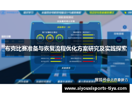 布克比赛准备与恢复流程优化方案研究及实践探索
