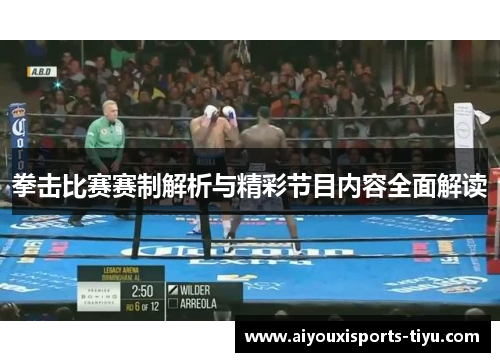 拳击比赛赛制解析与精彩节目内容全面解读